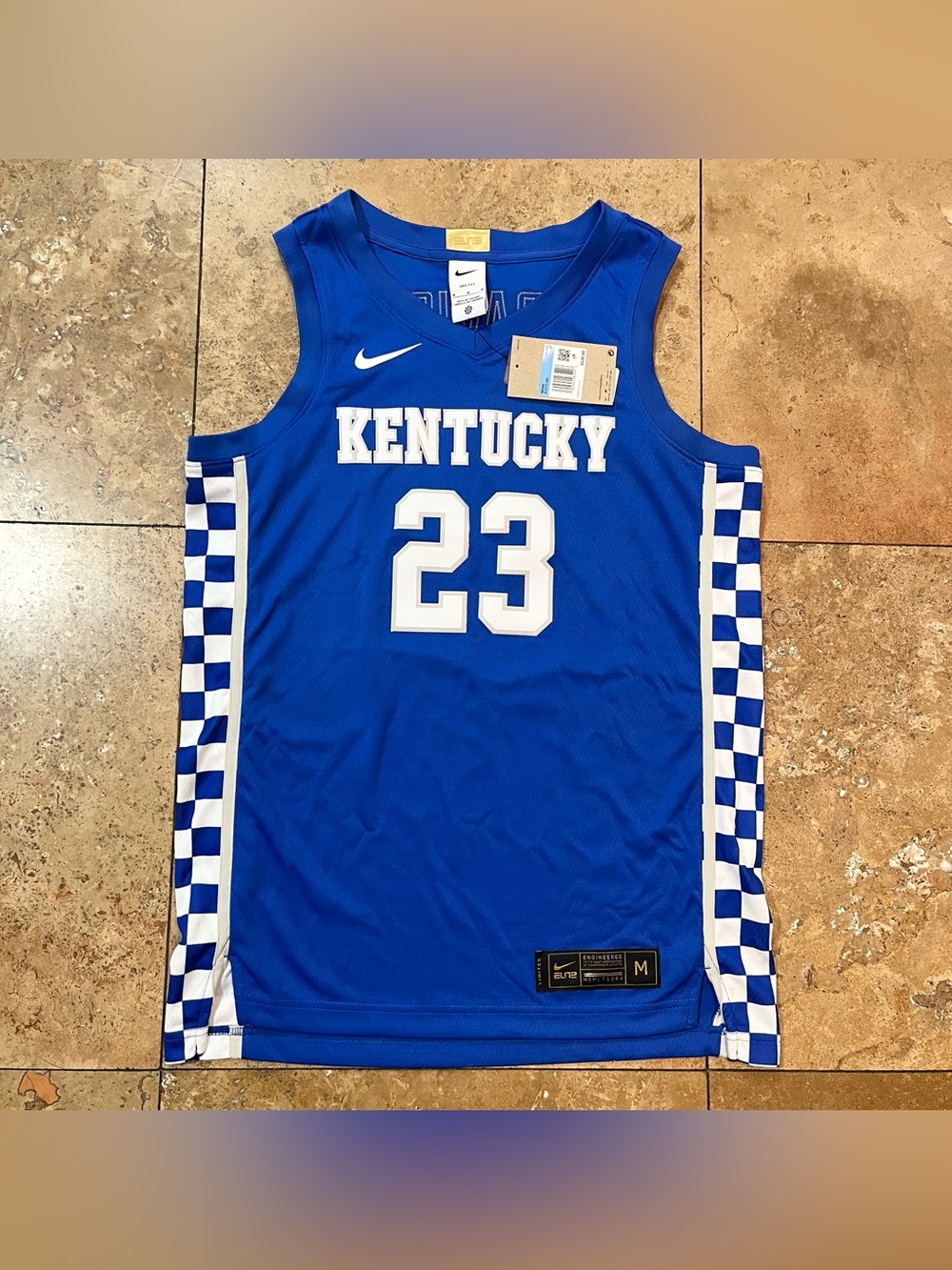Nike Kentucky Wildcats Limited Elite Anthony Davis Basketball Jersey Medium NWT